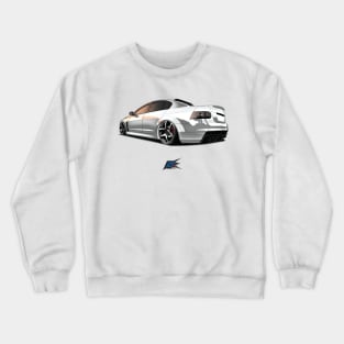 holden commodore ve white Crewneck Sweatshirt